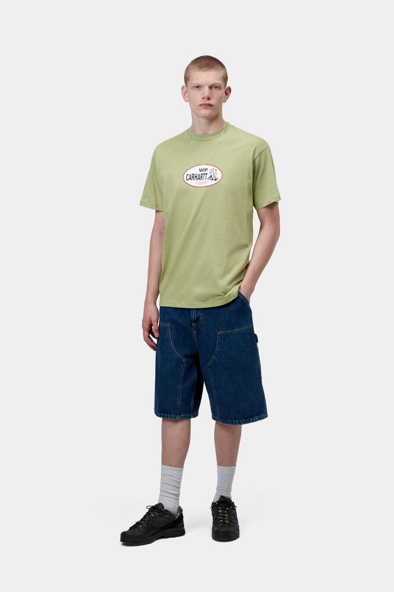 Carhartt S/S Harlequin BBQ T-Shirt - Sanftes Grün