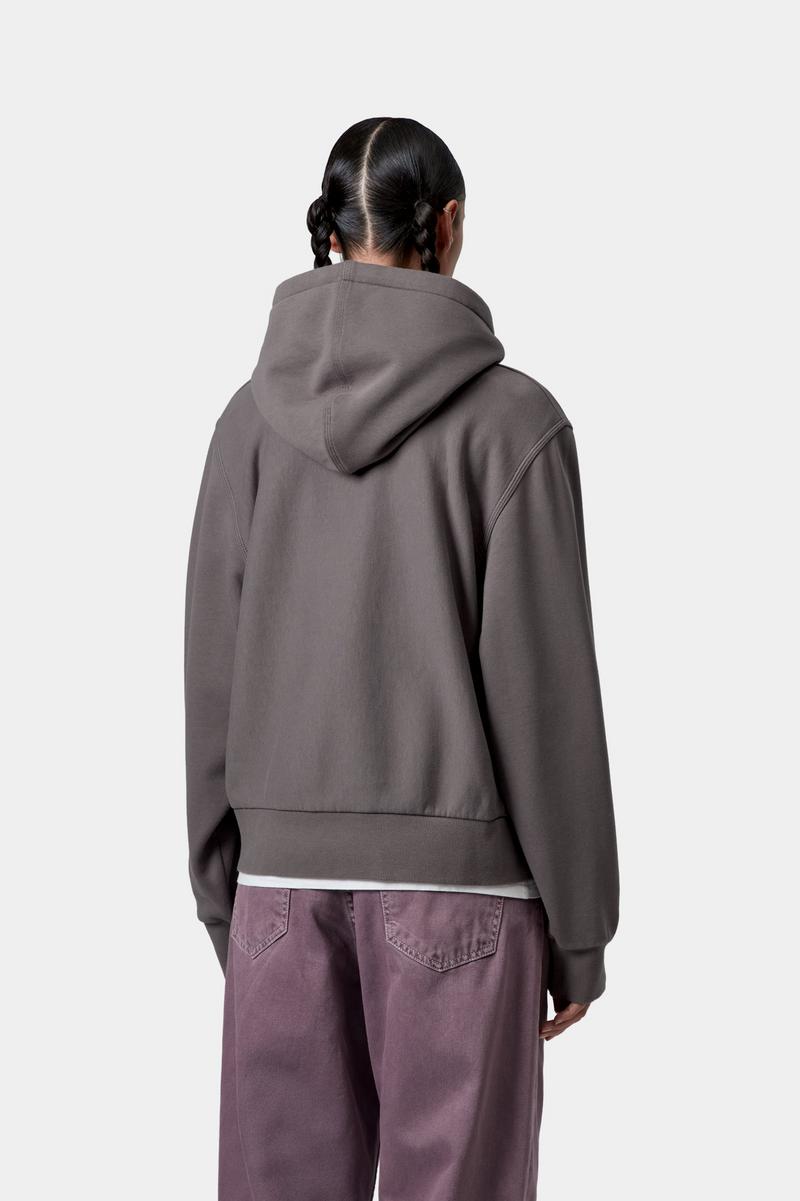 Carhartt Hooded American Script Sweatshirt - Porphyr