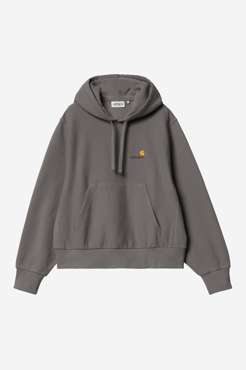 Carhartt Hooded American Script Sweatshirt - Porphyr