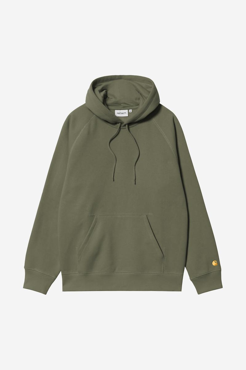 Carhartt Hooded Chase Sweatshirt - Blatt / Gold