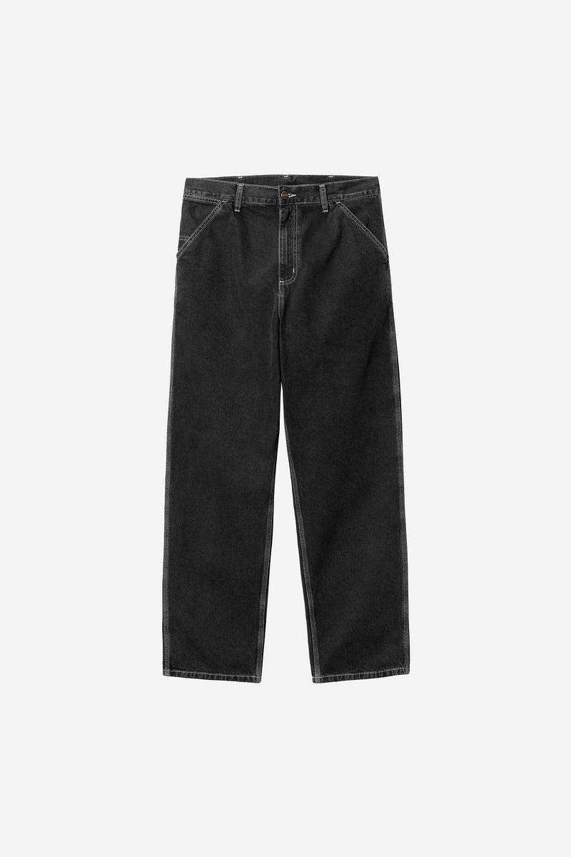 Carhartt Simple Pant - Schwarz, Stonewashed