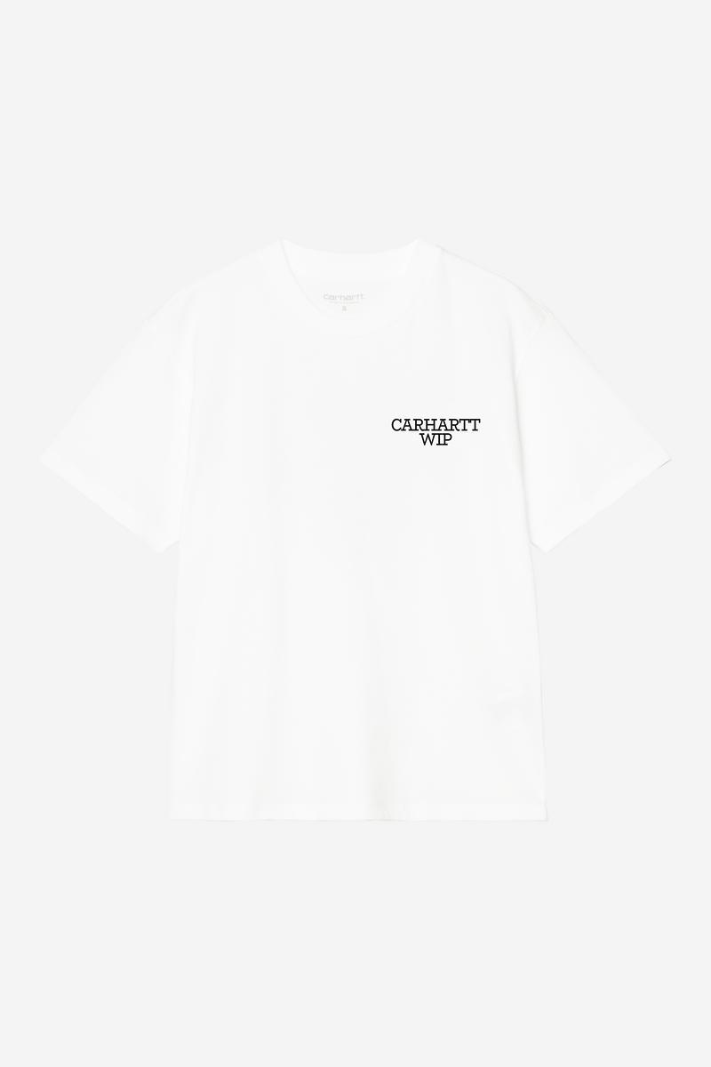 Carhartt S/S Hugging Cats T-Shirt - Weiß