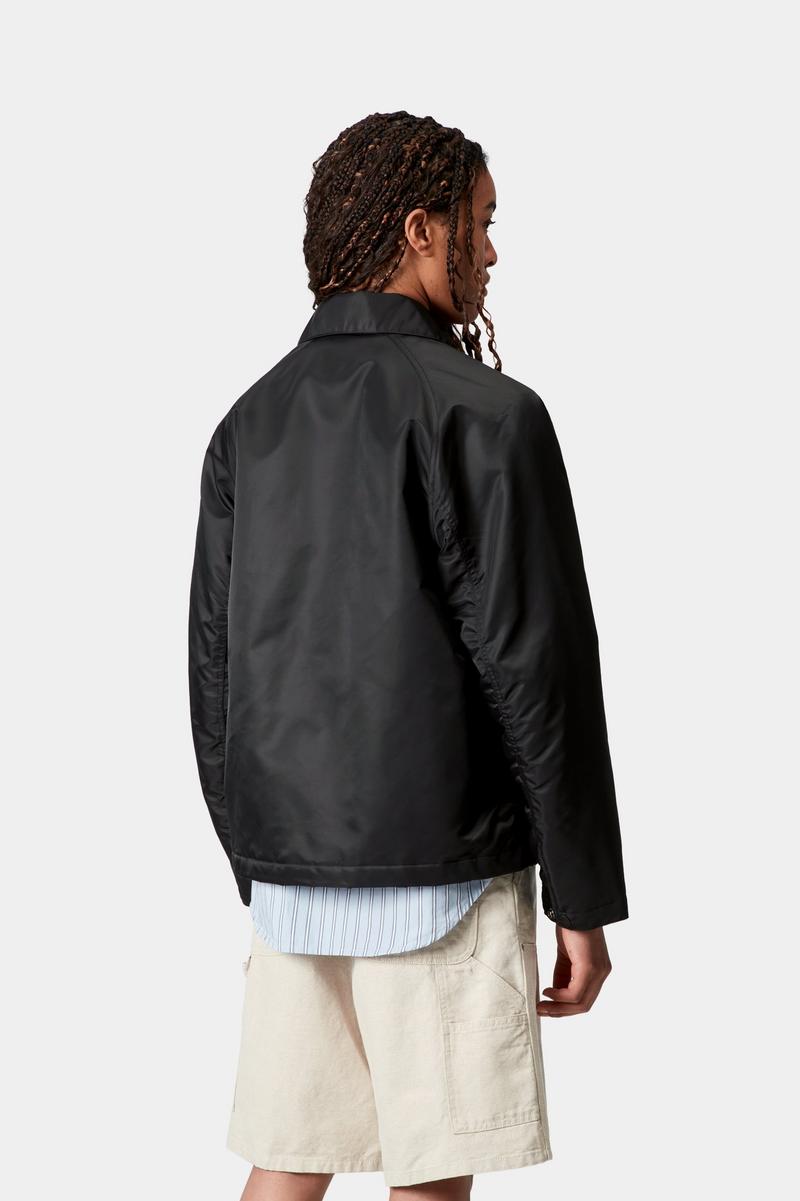 Carhartt Alumni Chore Coat - Schwarz / Scharlachrot