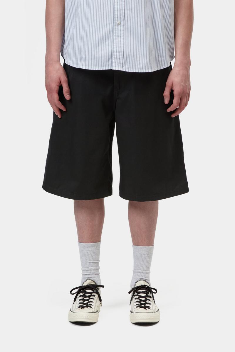 Carhartt Brader Short - Schwarz, gespült