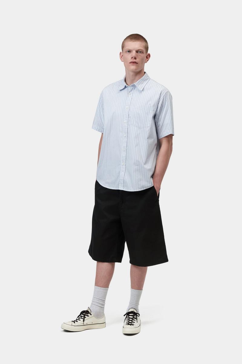 Carhartt Brader Short - Schwarz, gespült