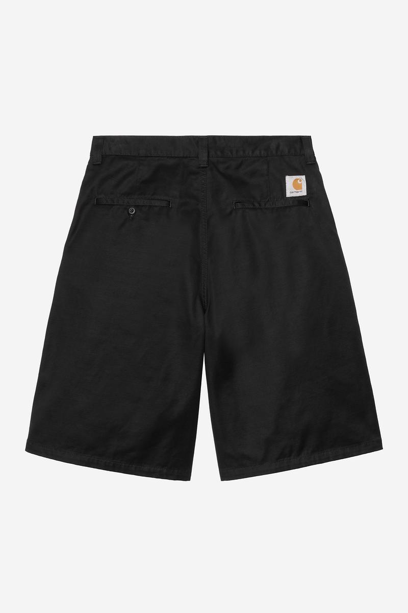 Carhartt Brader Short - Schwarz, gespült
