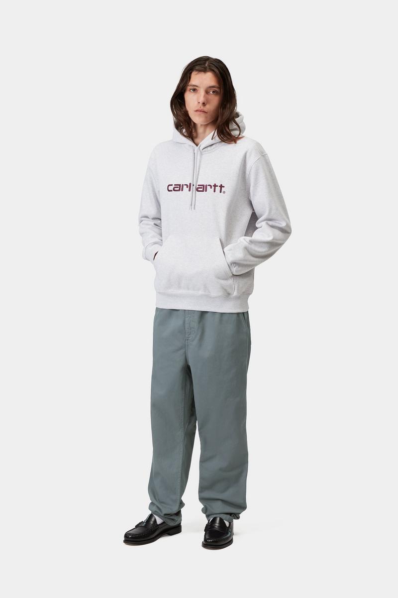 Carhartt Flint Pant - Gemütliches Blau, stückgefärbt
