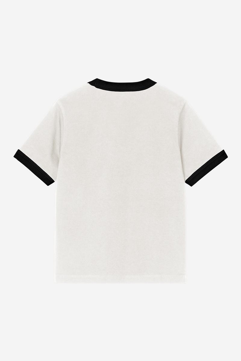 Carhartt S/S Outlaw Star Ringer T-Shirt - Wachs/Schwarz, Heavy Stone Wash