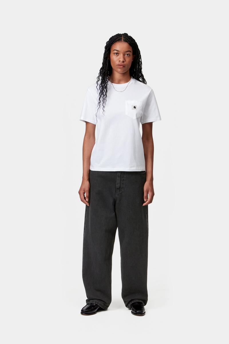 Carhartt Brandon Pant - Schwarz, Stonewashed