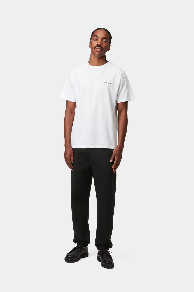Carhartt Chase Sweat Pant - Schwarz / Gold