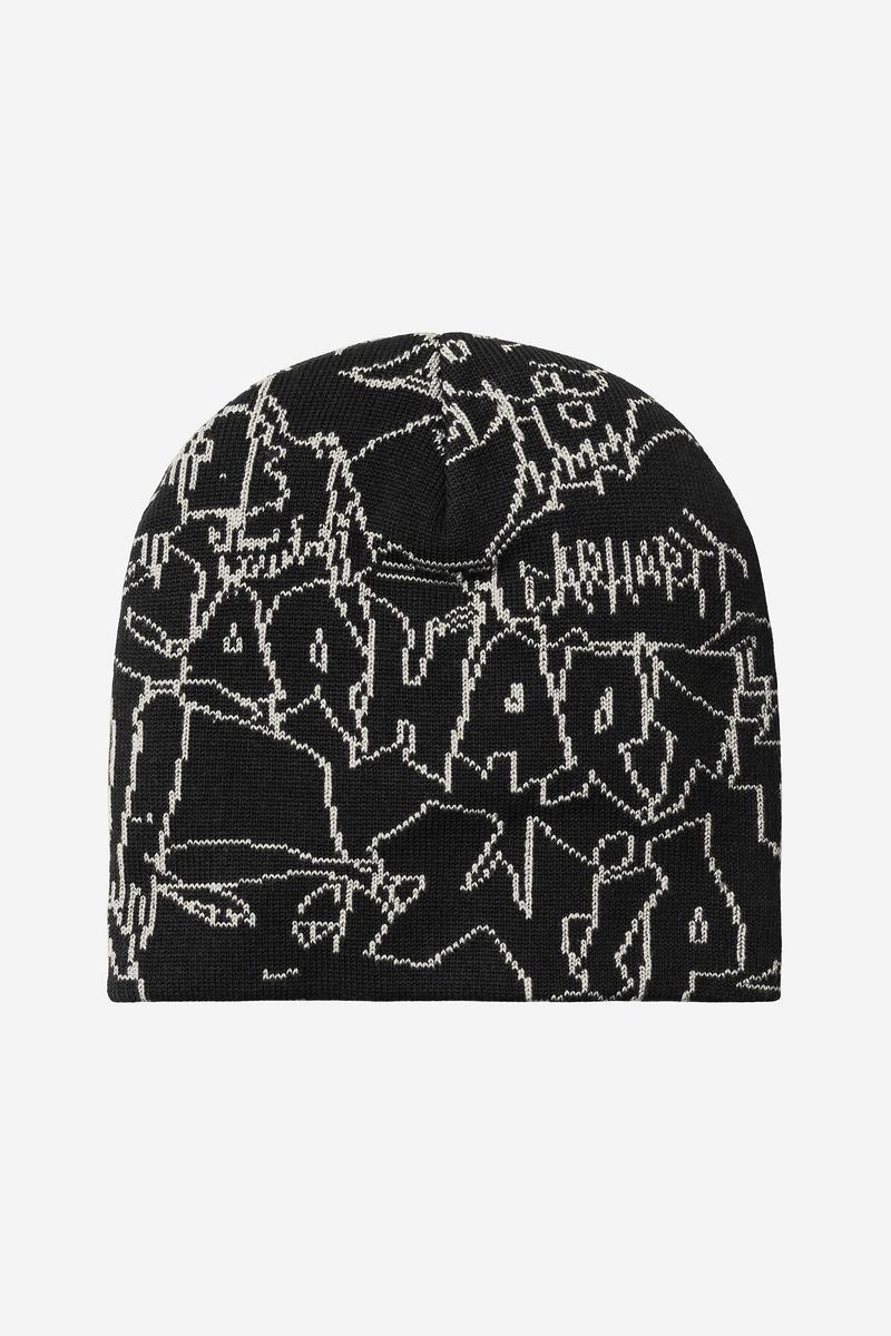 Carhartt Blinkerfluid Beanie - Schwarz / Wachs