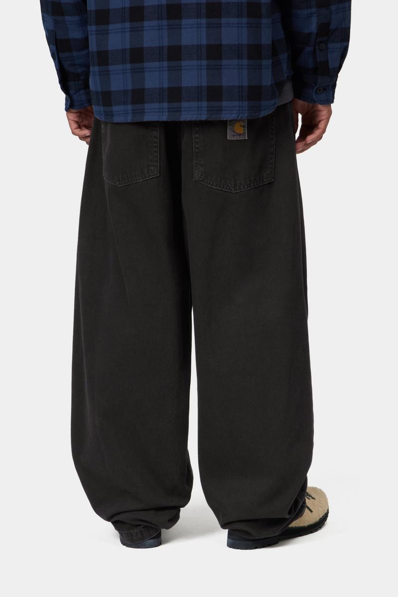 Carhartt Brandon Pant - Ruß, Stein gefärbt