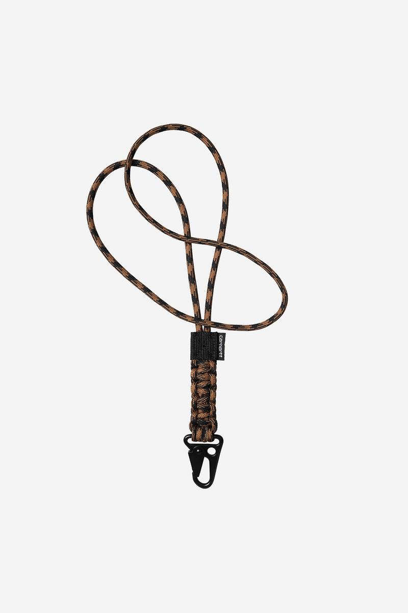 Carhartt Rope Keychain - Hamilton Braun / Schwarz