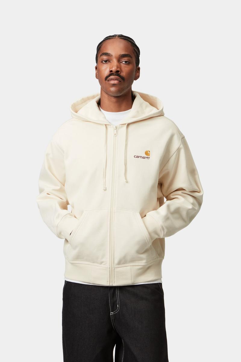 Carhartt Hooded American Script Jacket - Natürlich