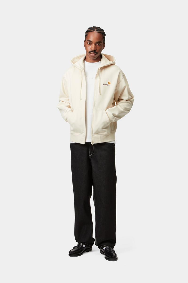 Carhartt Hooded American Script Jacket - Natürlich