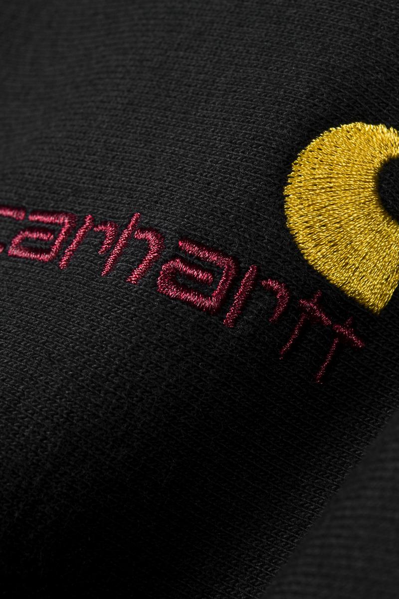 Carhartt American Script Sweatshirt - Schwarz