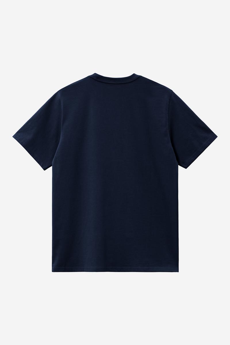 Carhartt S/S Madison T-Shirt - Dunkles Marineblau / Weiß
