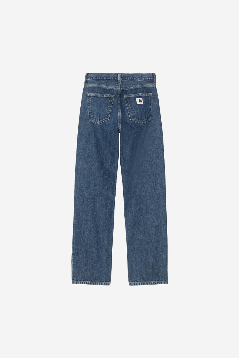 Carhartt Noxon Pant - Blau, Stonewashed