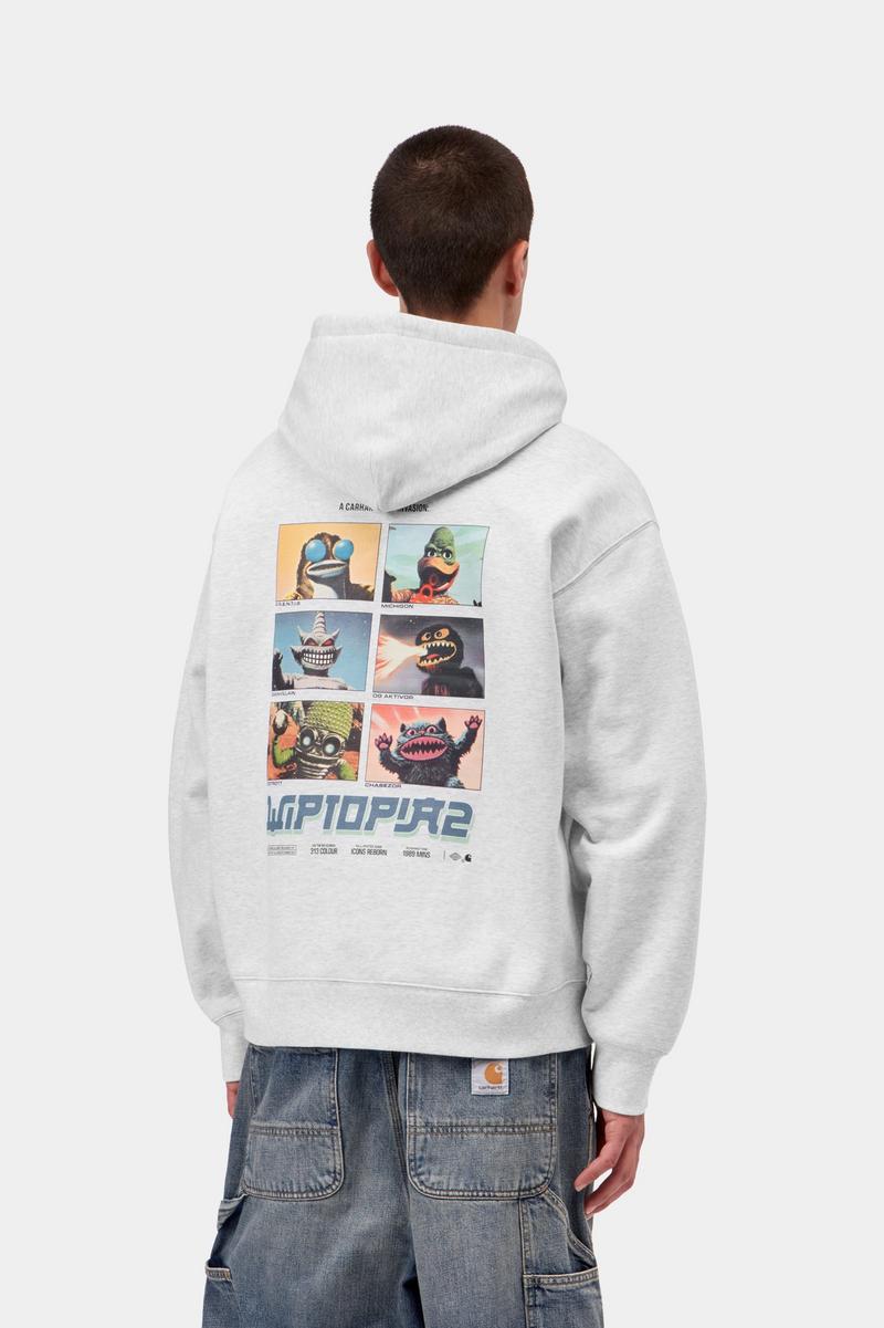 Carhartt Hooded Wiptopia 2 Sweat - Ash Heather