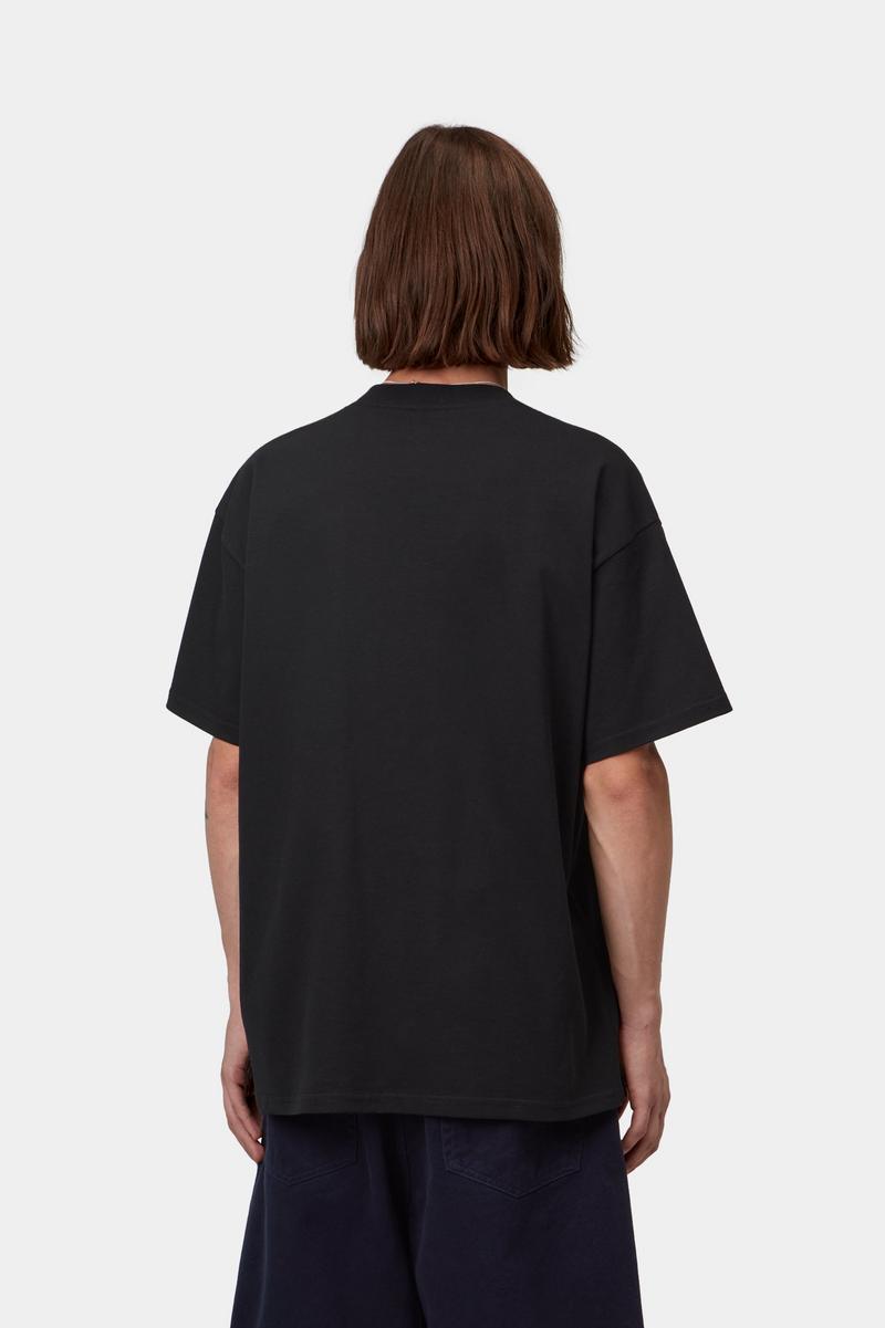 Carhartt S/S Chinsel Script T-Shirt - Schwarz