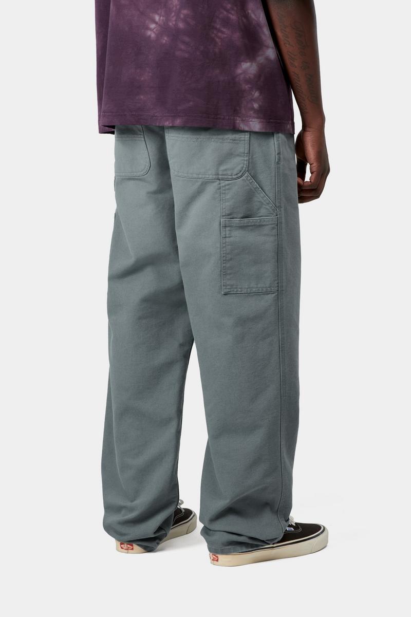 Carhartt Single Knee Pant - Gemütliches Blau, Steinleinwand