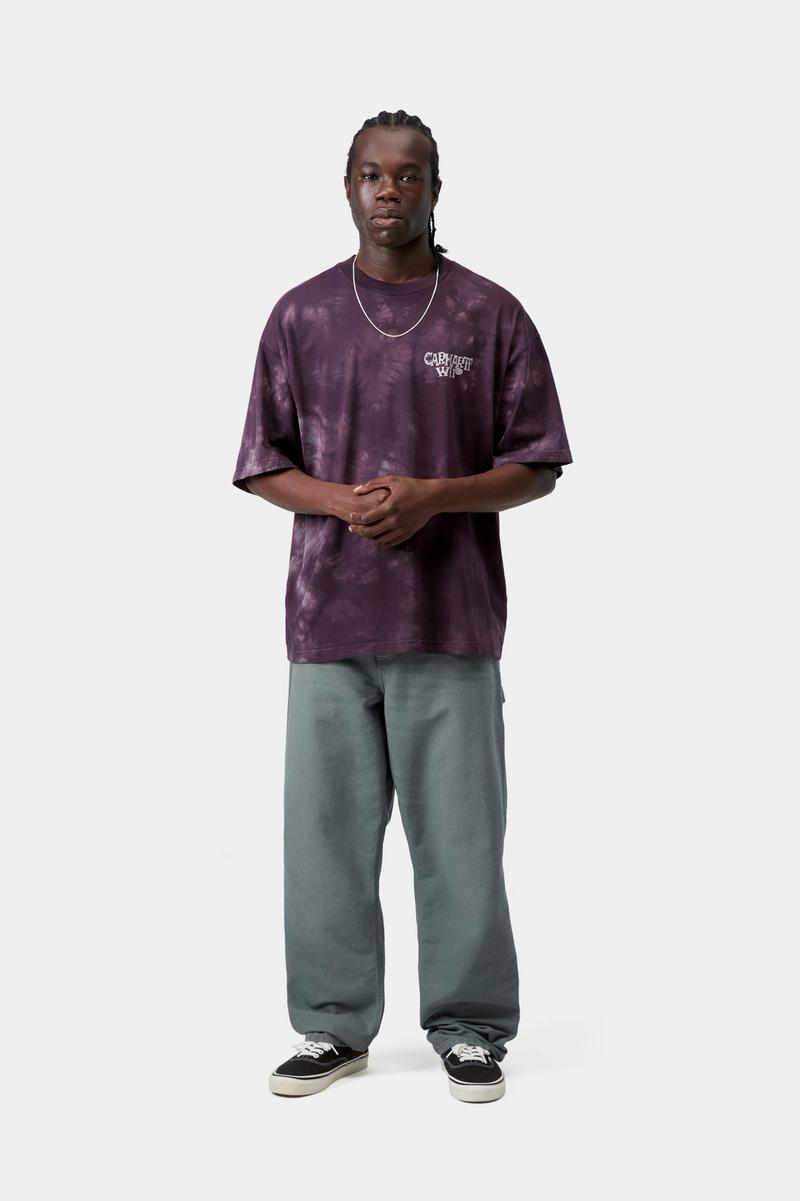 Carhartt Single Knee Pant - Gemütliches Blau, Steinleinwand