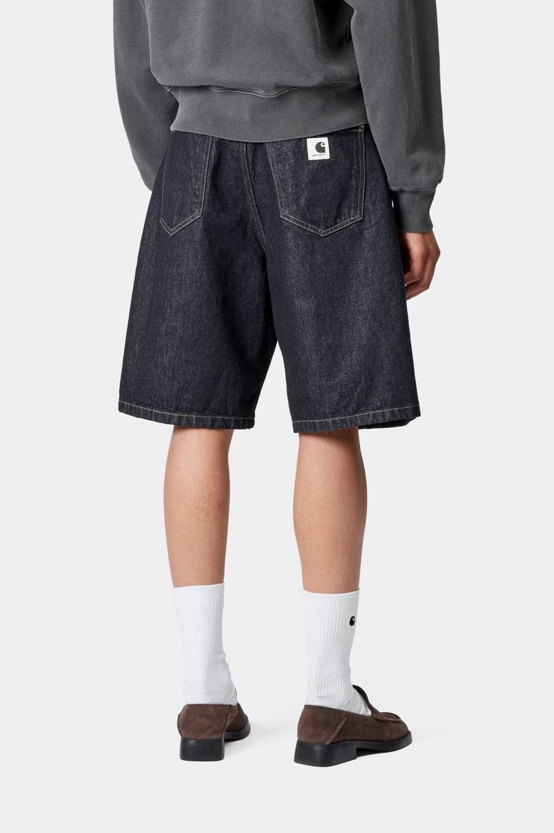 Carhartt Brandon Short - Blau, gespült