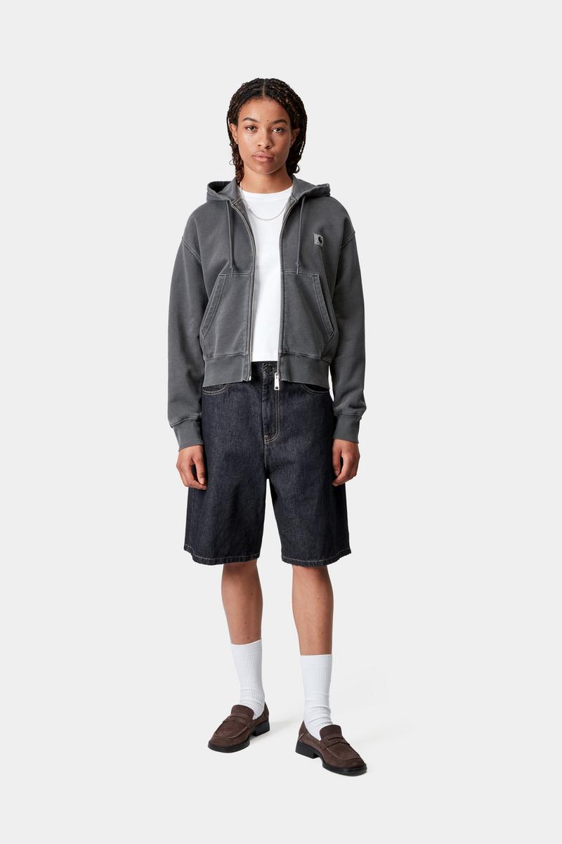 Carhartt Brandon Short - Blau, gespült