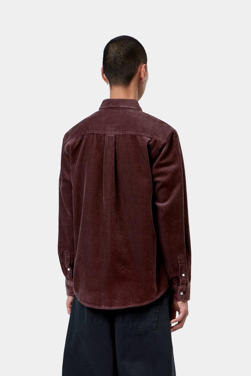 Carhartt L/S Madison Cord Shirt - Amarone