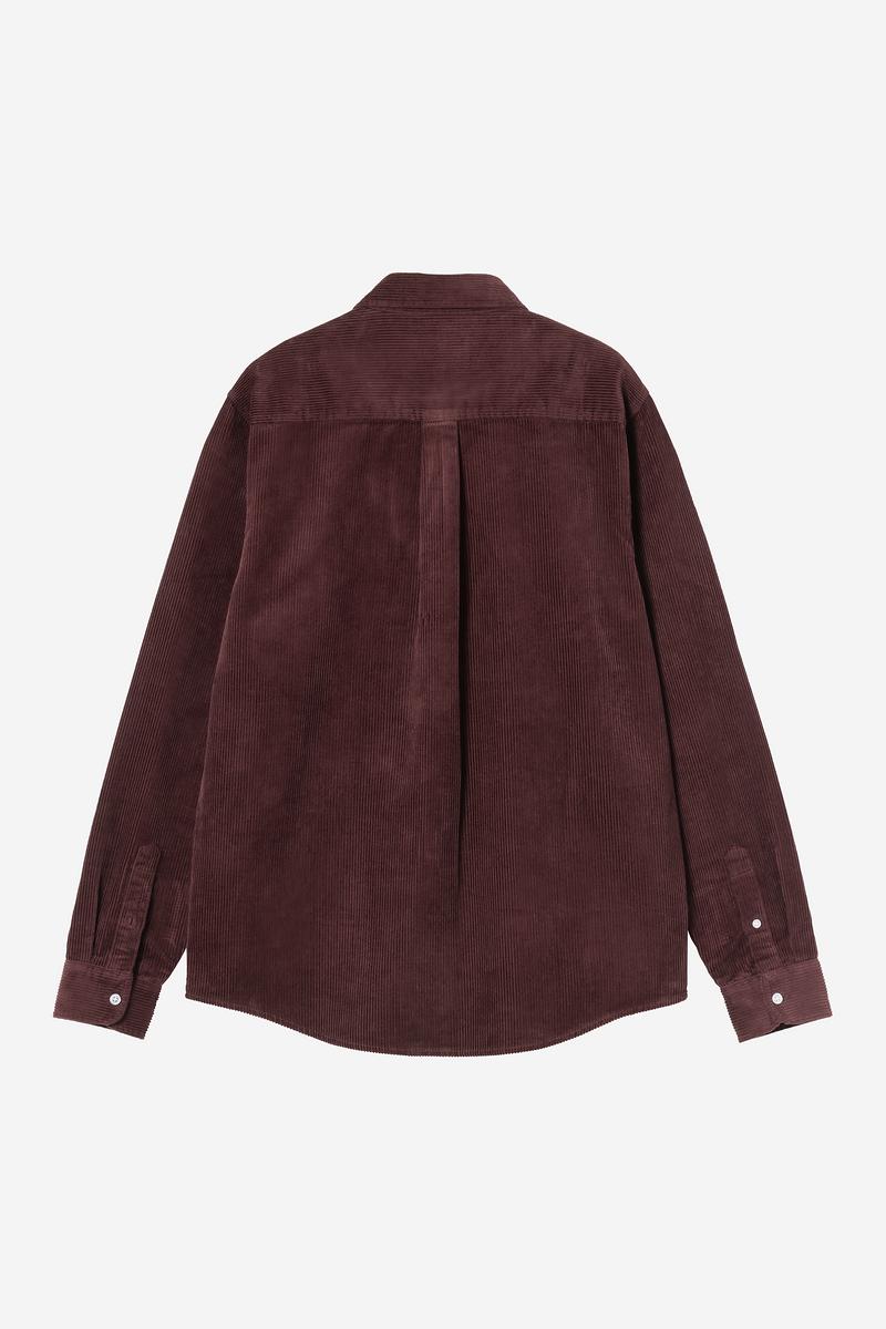 Carhartt L/S Madison Cord Shirt - Amarone