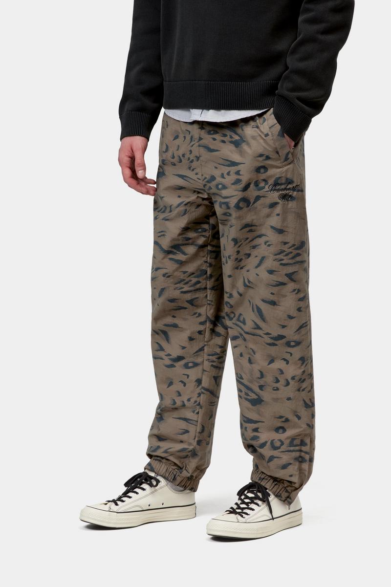 Carhartt Travon Pant - Entenfederdruck, Zypresse / Schwarz