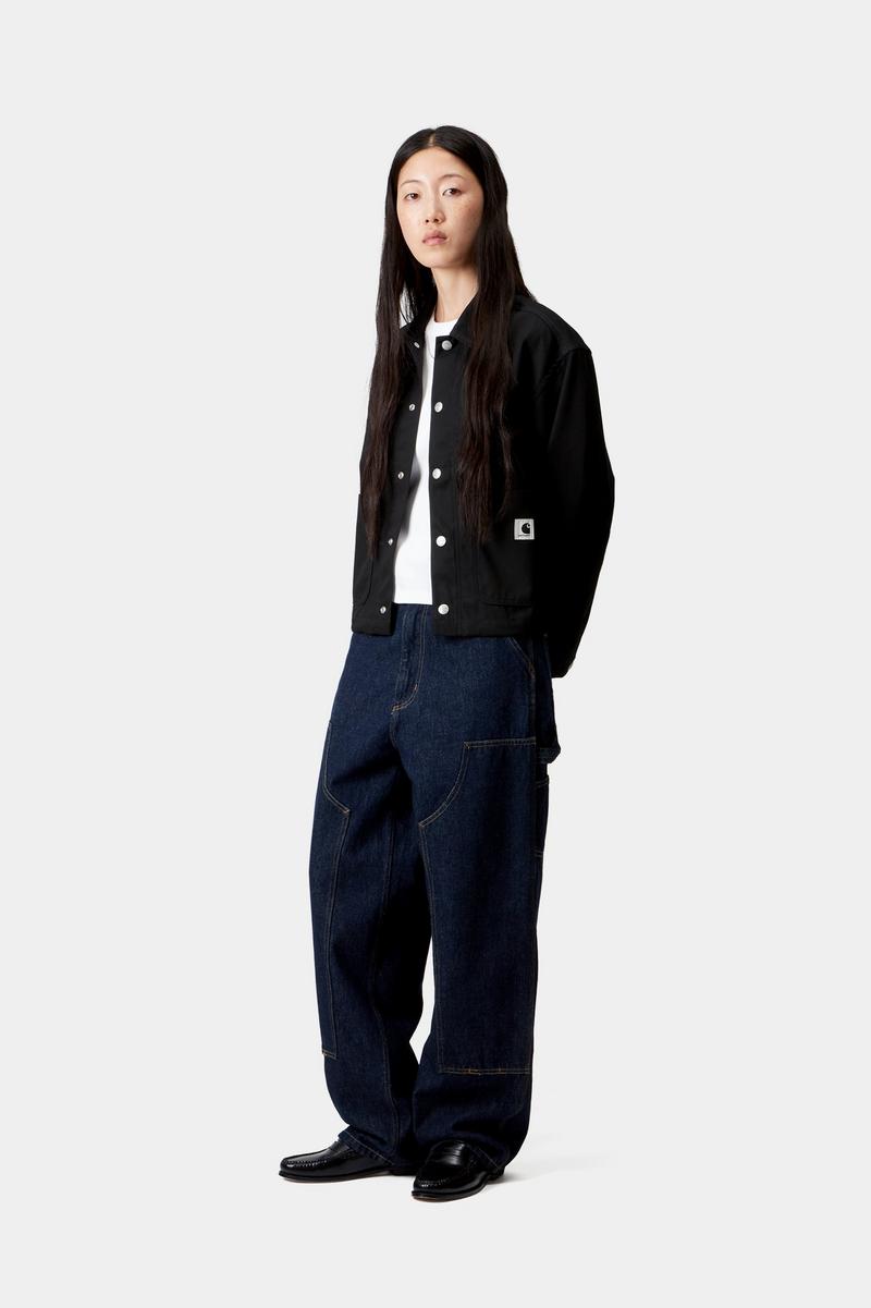 Carhartt Simple Shirt Jac - Schwarz, starr