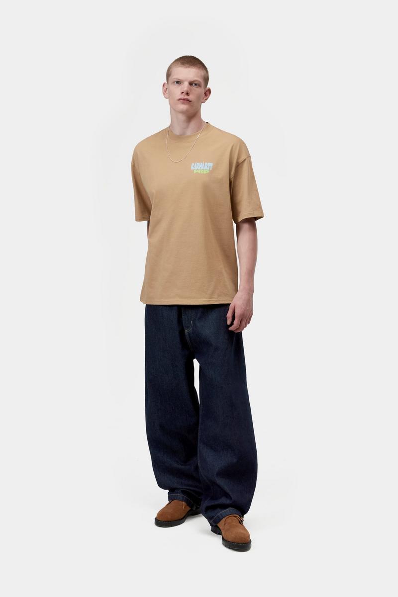 Carhartt S/S Luggage Label T-Shirt - Dusty H. Brown