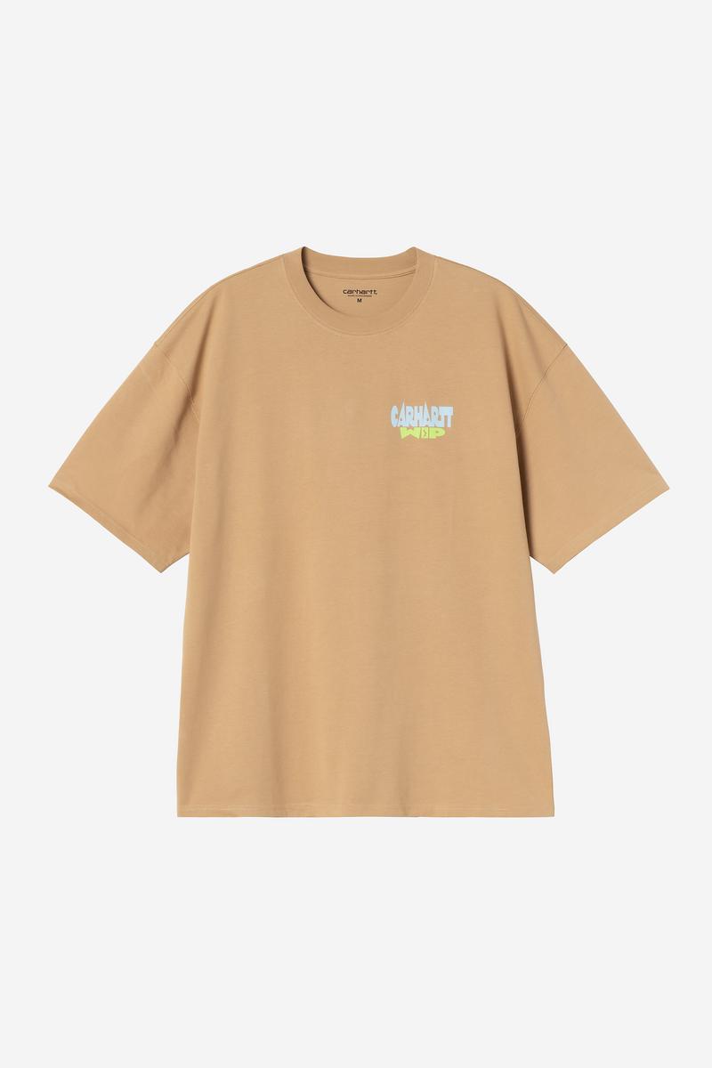 Carhartt S/S Luggage Label T-Shirt - Dusty H. Brown