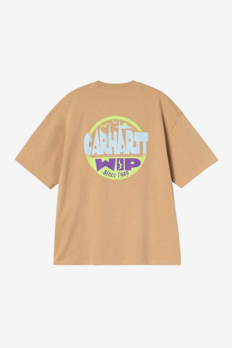 Carhartt S/S Luggage Label T-Shirt - Dusty H. Brown