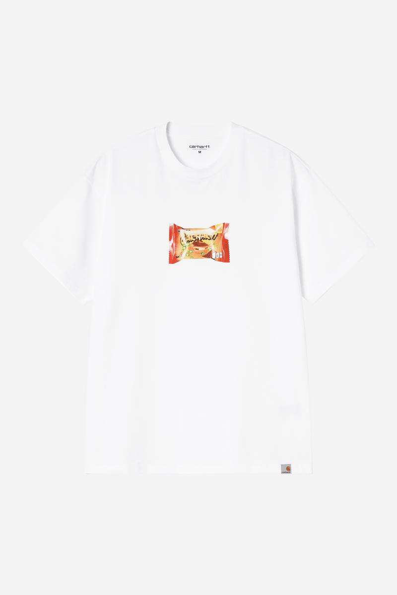 Carhartt S/S Road Side Snack T-Shirt - Weiß