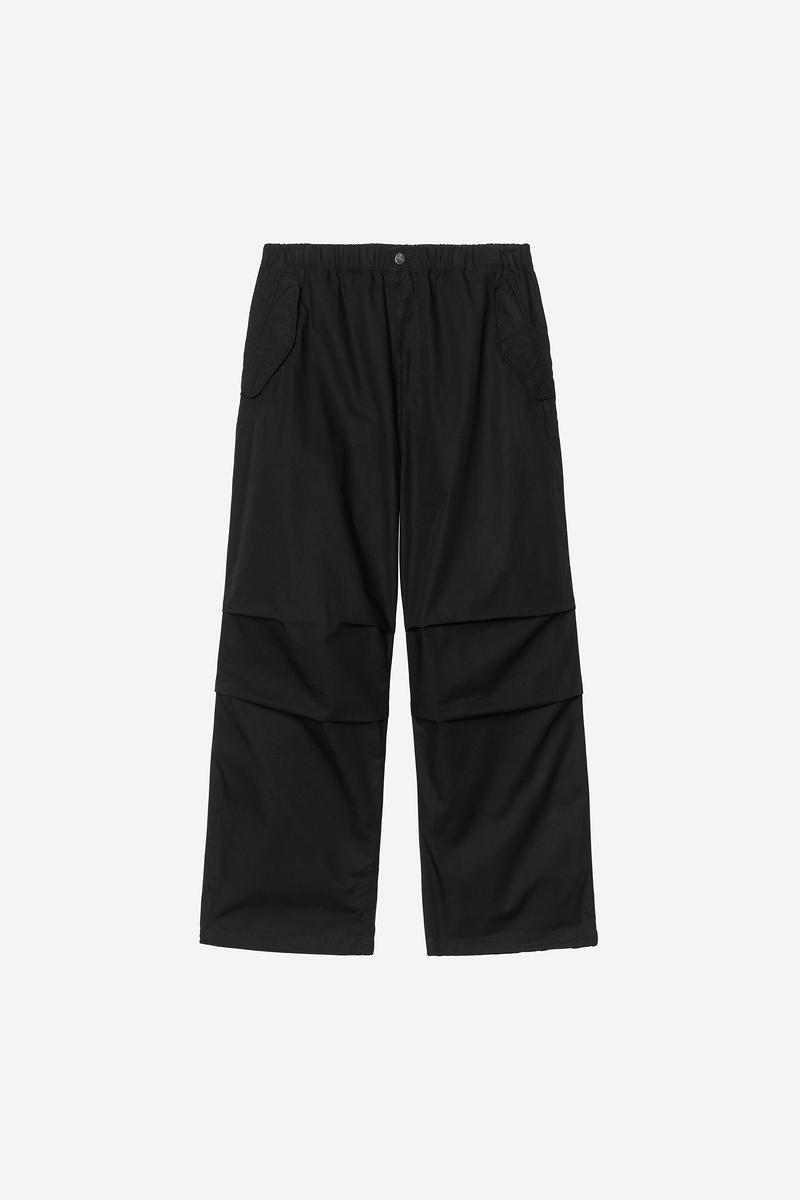 Carhartt Fletcher Pant - Schwarz, gespült