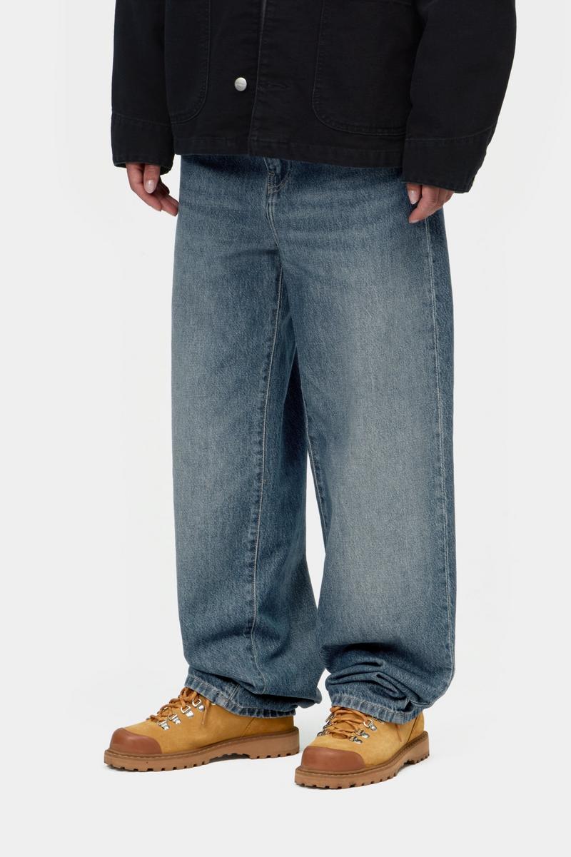 Carhartt Arin Pant - Blau, dunkle Used-Waschung