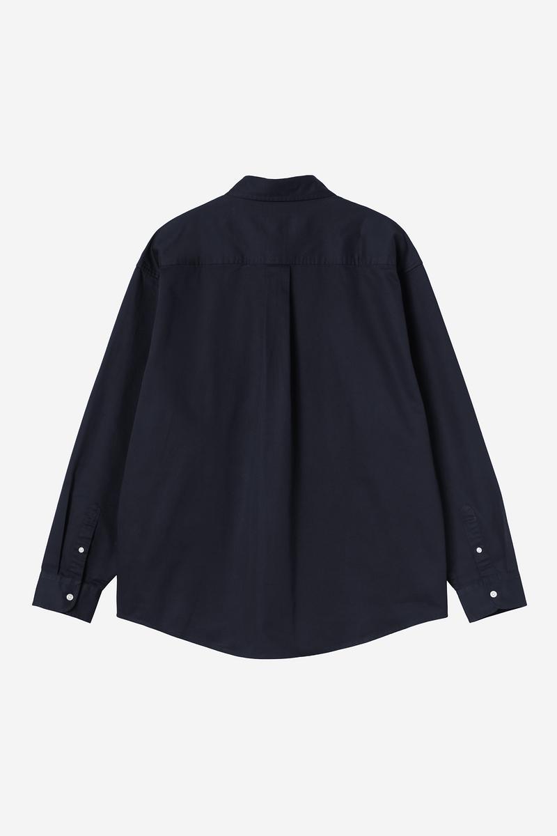 Carhartt L/S OG Madison Shirt - Dunkles Marineblau