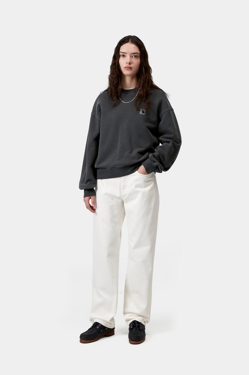 Carhartt Noxon Pant - Weiß, gespült