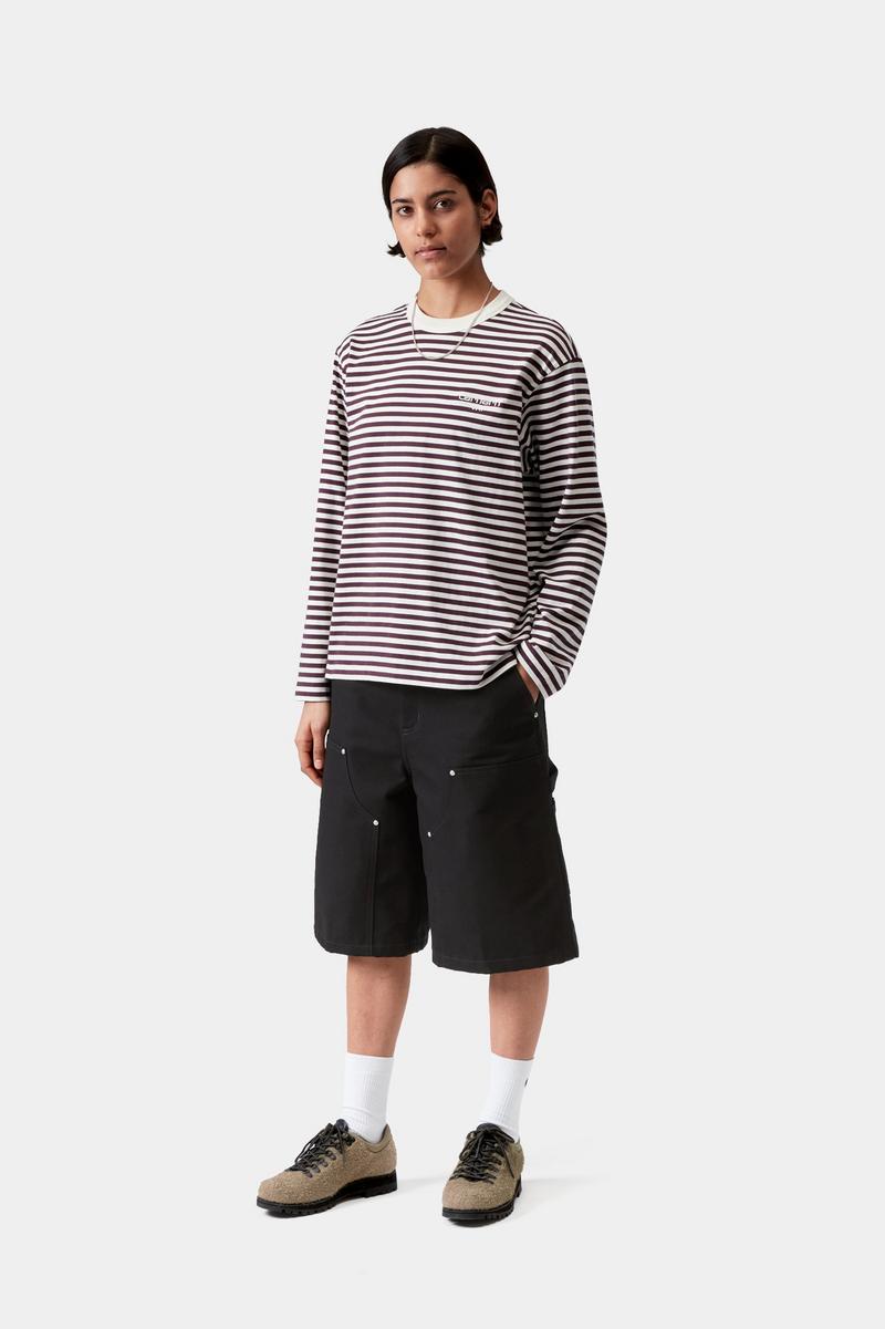 Carhartt Nixon Double Knee Short - Schwarz, starr