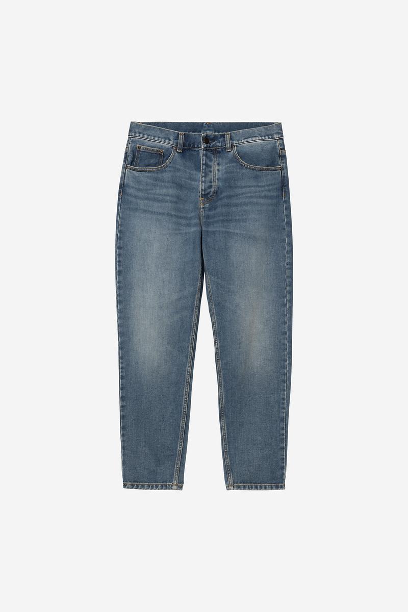 Carhartt Newel Pant - Blau, dunkle Used-Waschung