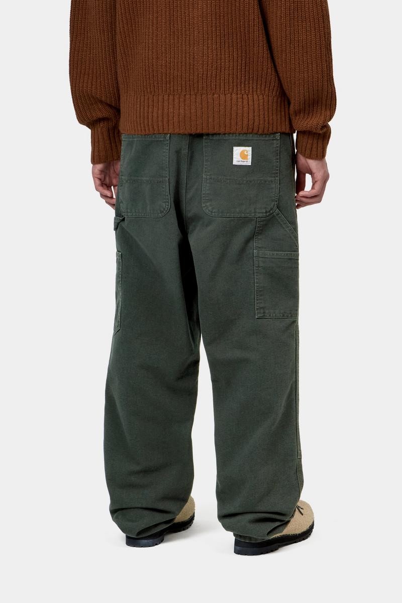 Carhartt Double Knee Pant - Rabe, Steinleinwand