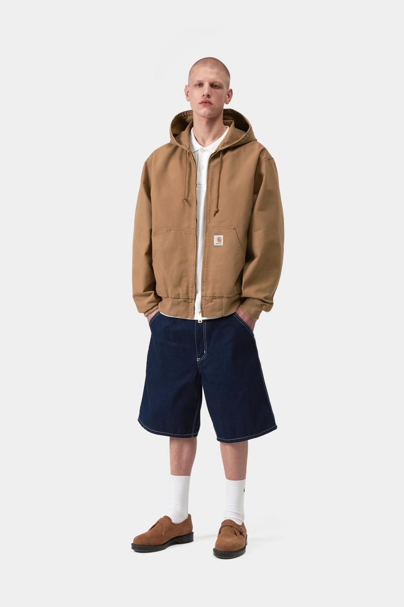 Carhartt OG Active Jacket - Hamilton Brown, gespült