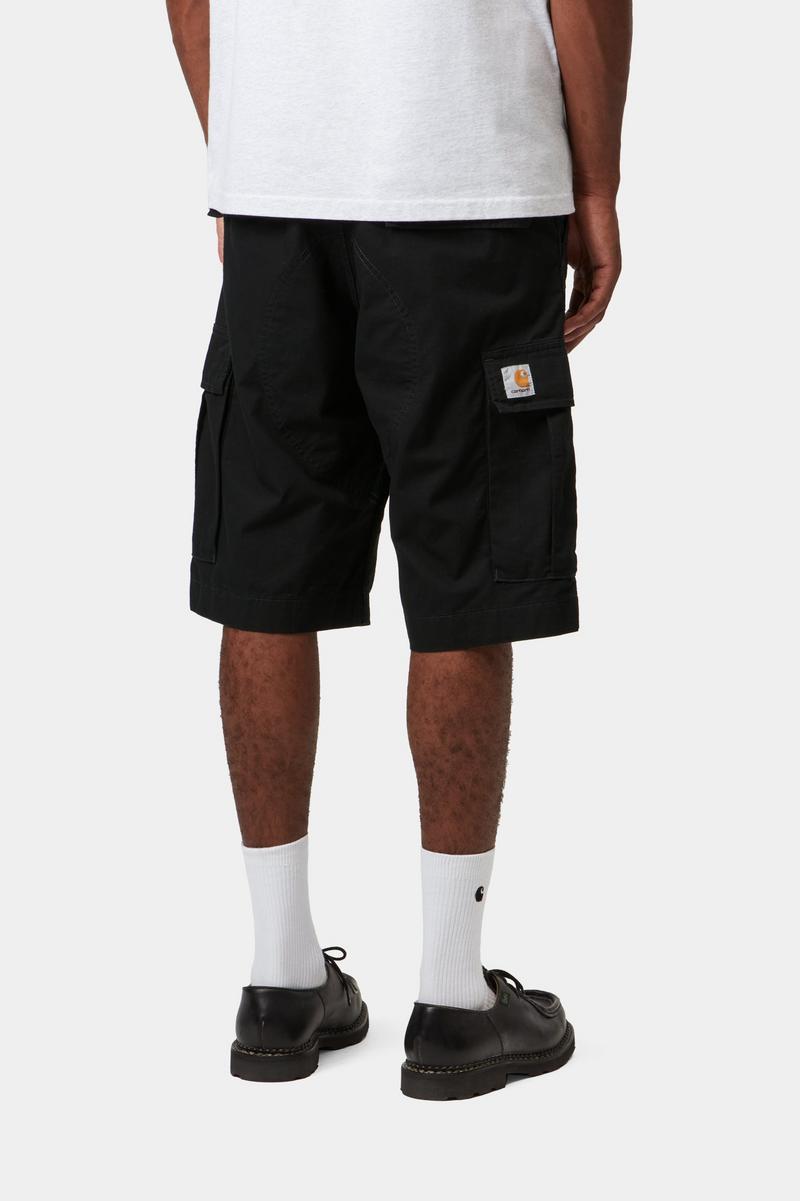 Carhartt Regular Cargo Short - Schwarz, gespült