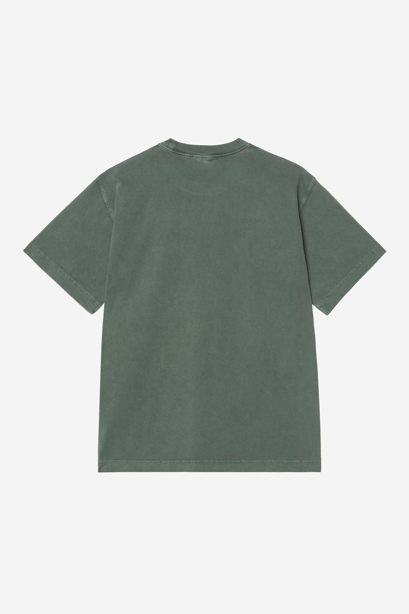 Carhartt S/S Vista T-Shirt - Dunkler Skarabäus, stückgefärbt