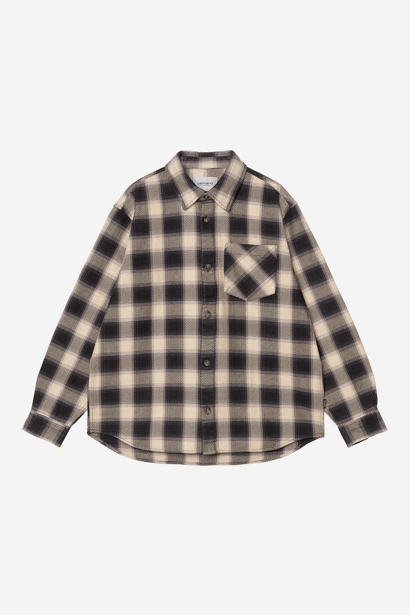 Carhartt L/S Dayne Shirt - Dayne Check, Shady Purple
