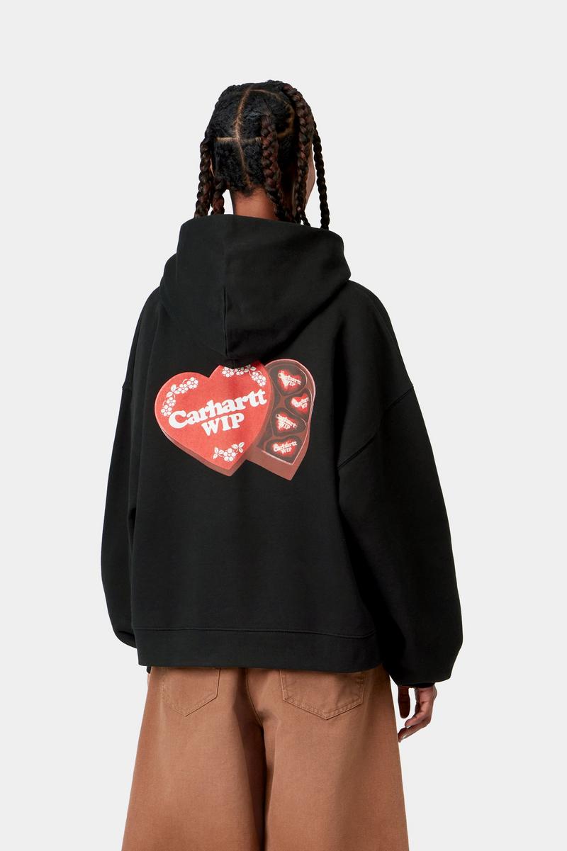 Carhartt Hooded Hartt Case Sweatshirt - Schwarz
