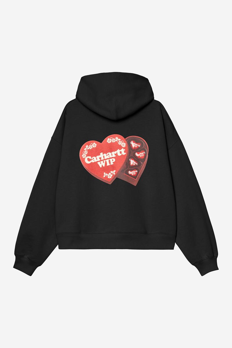 Carhartt Hooded Hartt Case Sweatshirt - Schwarz