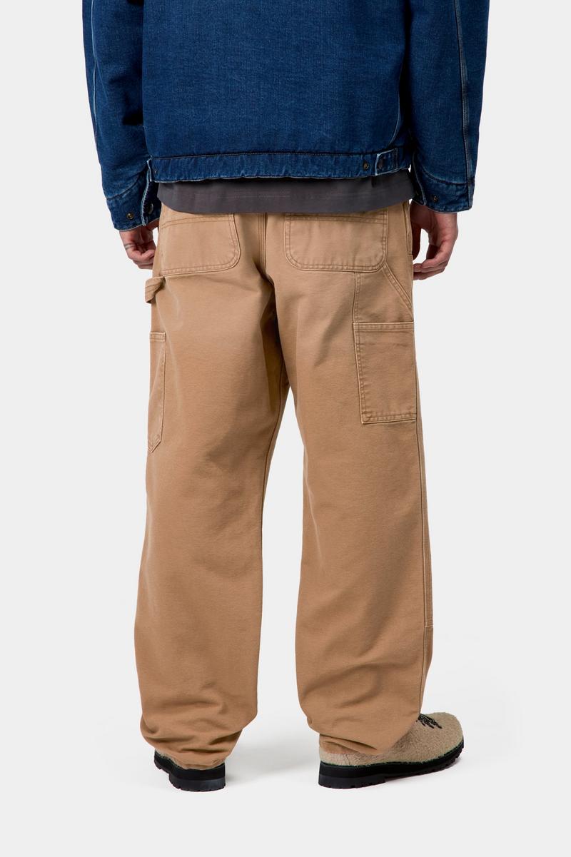 Carhartt Double Knee Pant - Hamilton Brown, Steinleinwand